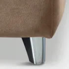 Łóżko podwójne 160x190 z zakrzywionym wezgłowiem i istotną grubością - Magie Viadurini