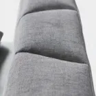 Łóżko podwójne 160x190 z pikowaniem w kształcie krzyża - Słonecznik Viadurini