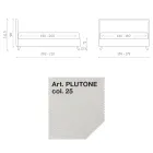 Łóżko podwójne 160x190 w tkaninie z metalowymi nóżkami Made in Italy - Dreams Viadurini