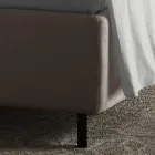 Podwójne łóżko ze schowkiem Made in Italy - Ernesta Viadurini