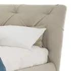 Podwójne łóżko z nowoczesnym pojemnikiem Made in Italy – Gaven Viadurini