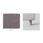 Łóżko podwójne z opcjonalnym schowkiem i nóżkami Made in Italy - Birba Viadurini