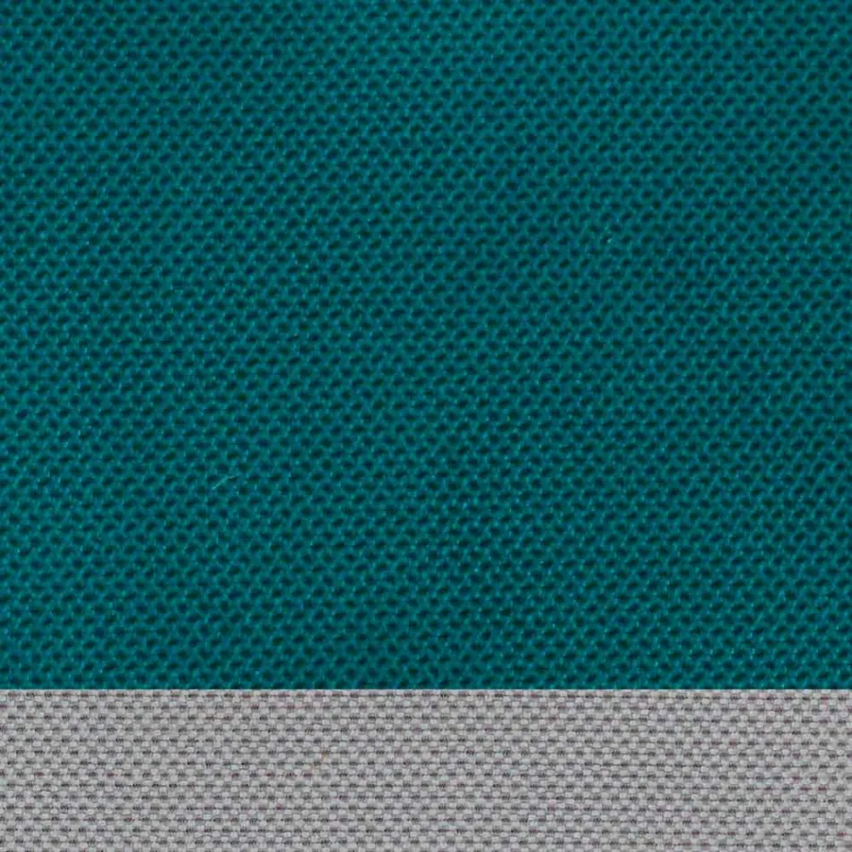 Podwójne łóżko z pojemnikiem pokrytym tkaniną Made in Italy - Renato Viadurini