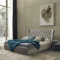 Podwójne łóżko z pojemnikiem na łóżka, nowoczesny design Selene Bolzan