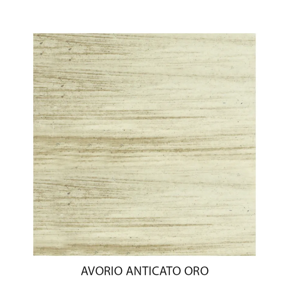 Podwójne łóżko z dopasowanym podnóżkiem w różnych wykończeniach - Rozmiar Viadurini