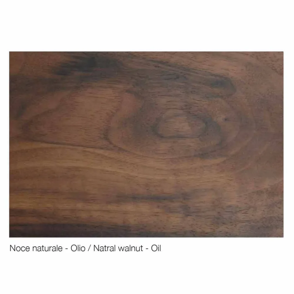 Projekt łóżko małżeńskie z wyściełanym zagłówkiem Leilo, 160x200 cm Viadurini