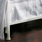 Łóżko konstrukcja kuta ręcznie kutego żelaza Sydney Viadurini