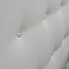 Luksusowe podwójne łóżko z pudełkiem i Swarovski Made in Italy – Little Heart Viadurini