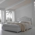 Podwójne łóżko bez pudełka, klasyczny design, Capri by Bolzan
