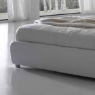 Pikowane podwójne łóżko Capitonnè, klasyczny design, Capri Bolzan Viadurini