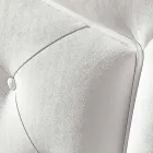 Łóżko dwuosobowe tapicerowane z imitacji skóry z pojemnikiem 160x190 / 200 cm Agly Viadurini