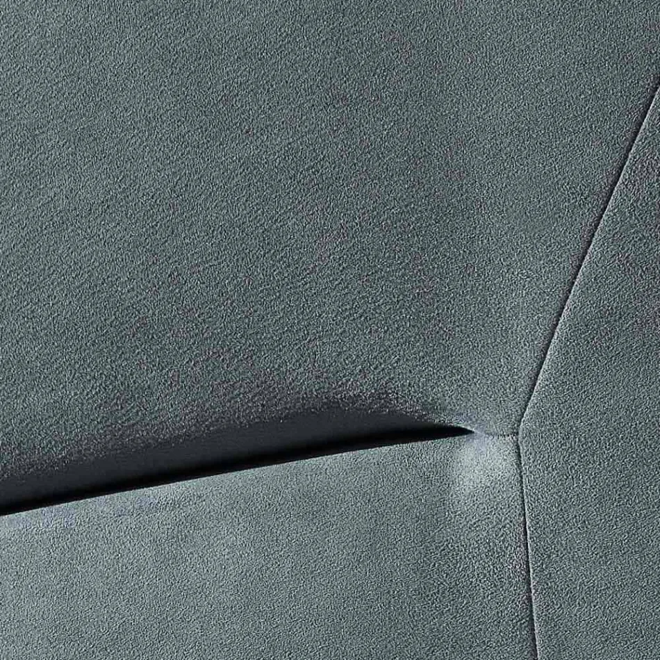 Nowoczesne dwuosobowe tapicerowane łóżko ze skrzynią słoneczną 160x190 / 200cm Viadurini