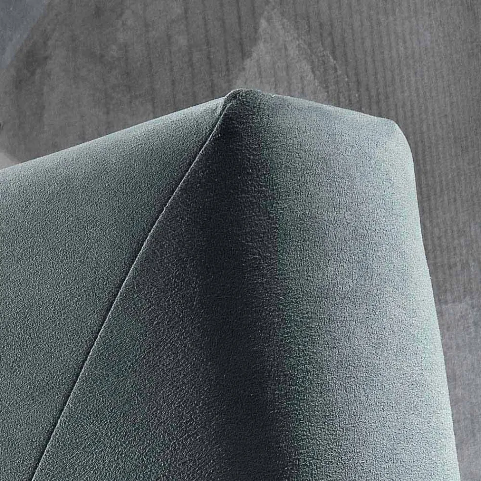 Nowoczesne dwuosobowe tapicerowane łóżko ze skrzynią słoneczną 160x190 / 200cm Viadurini