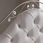 Tapicerowane łóżko ręcznie na stałe żelaza Gracie Viadurini