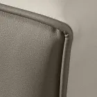 Podwójne łóżko z imitacji skóry ze schowkiem 160x190 / 200 cm Gin Viadurini