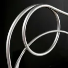 Podwójne łóżko w rzemiośle z żelaza stożkowe nogi Zoe Viadurini