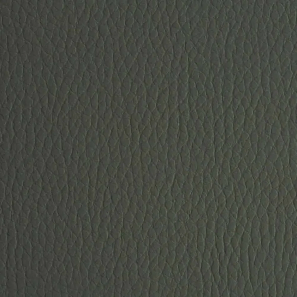 Podwójne łóżko ze sztucznej skóry z drewnianymi nóżkami Made in Italy - Perzio Viadurini