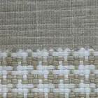 Podwójne łóżko z tkaniny z metalowymi nóżkami Made in Italy - Glorio Viadurini