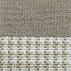 Podwójne łóżko z tkaniny z metalowymi nóżkami Made in Italy - Glorio Viadurini