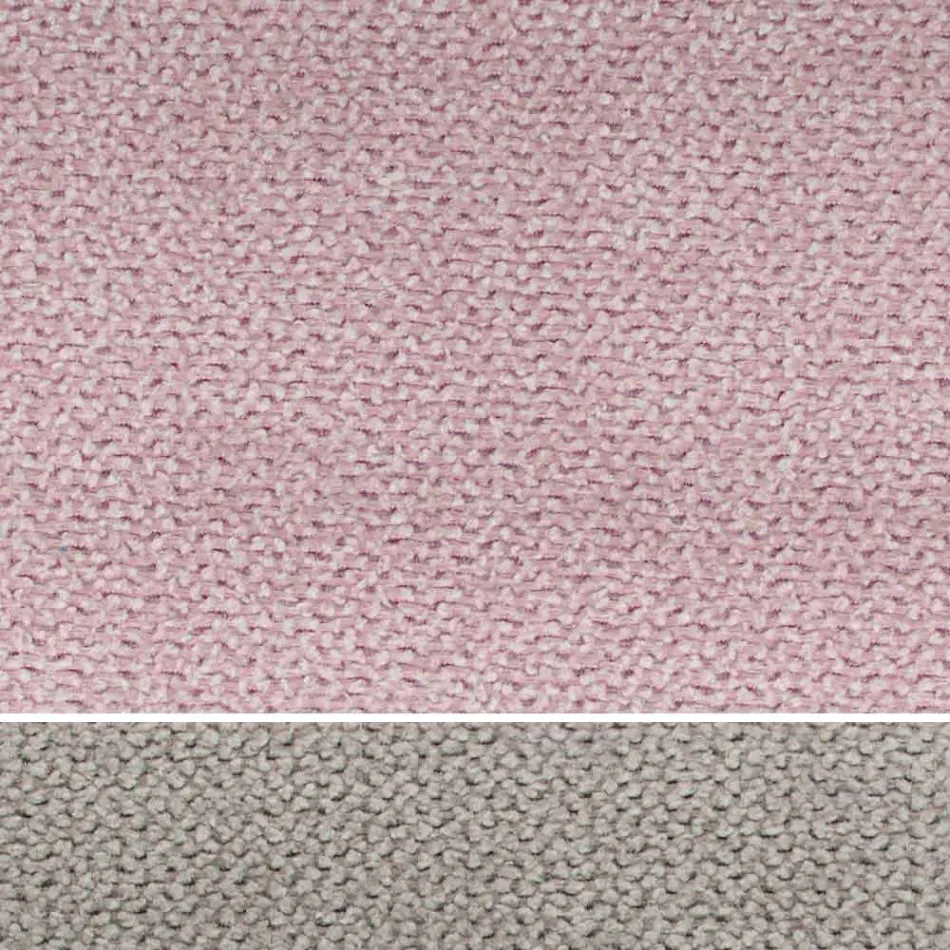 Podwójne łóżko z tkaniny lub ekoskóry ze schowkiem Made in Italy – Etoile Viadurini