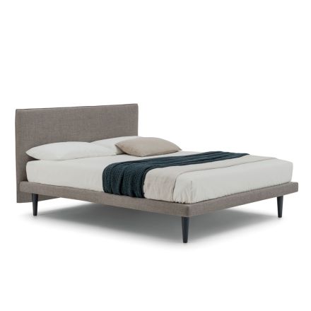 Nowoczesne łóżko podwójne z cienką podstawą, Gaya New firmy Bolzan Viadurini