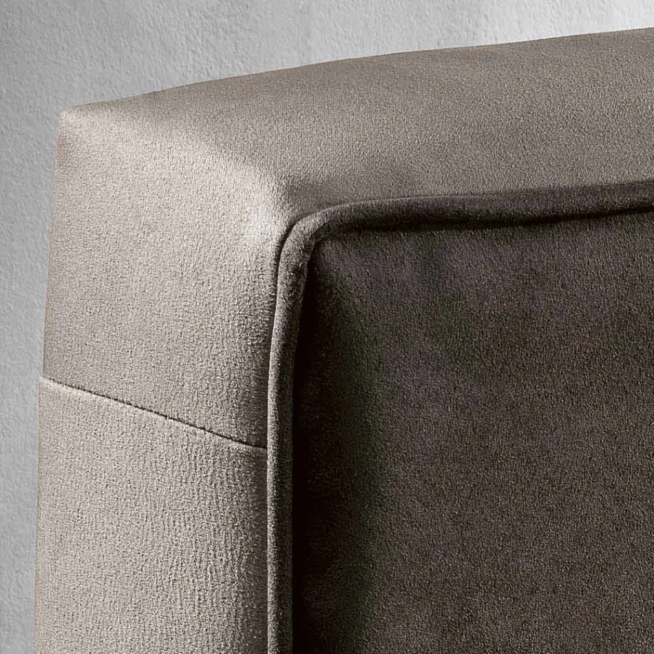 Nowoczesne podwójne łóżko ze schowkiem 160x190 / 200 cm Gin Viadurini