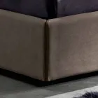 Nowoczesne podwójne łóżko ze schowkiem 160x190 / 200 cm Gin Viadurini