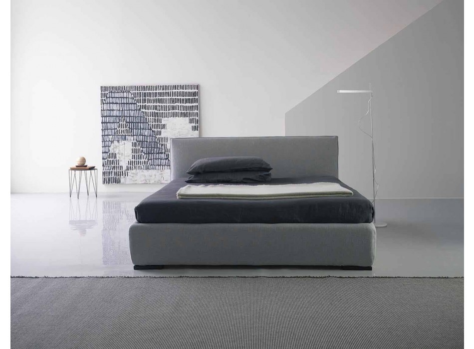 Nowoczesne podwójne łóżko, bez magazynu, Gaya New by Bolzan Viadurini