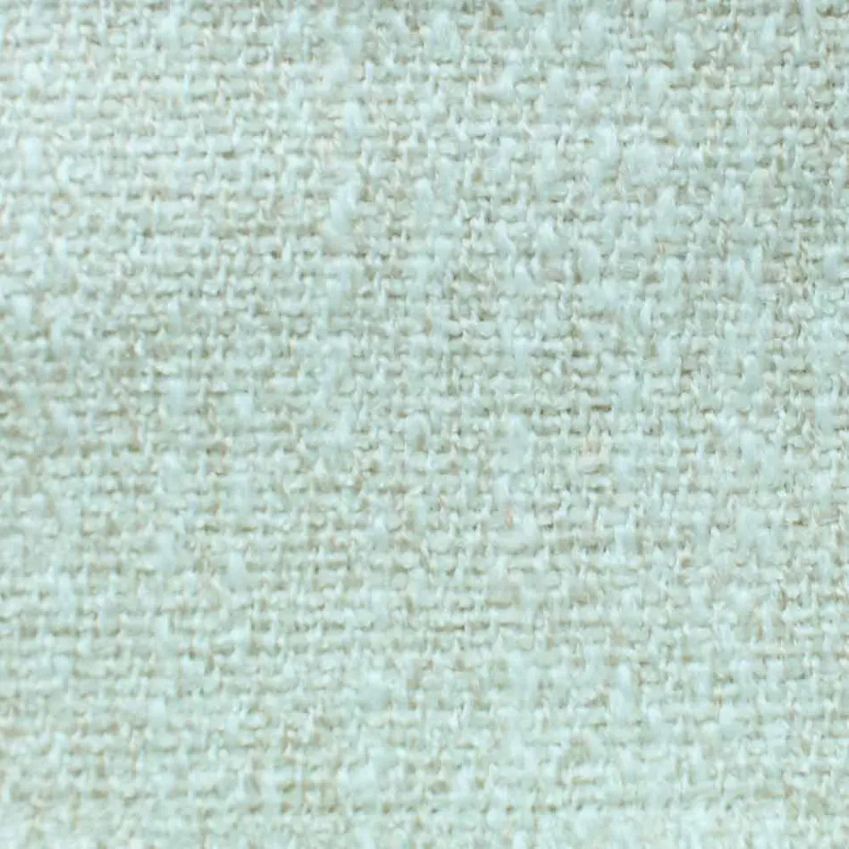 Okrągłe podwójne łóżko pokryte tkaniną Made in Italy - Rello Viadurini