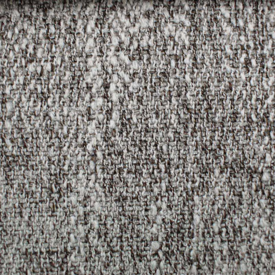 Okrągłe podwójne łóżko pokryte tkaniną Made in Italy - Rello Viadurini