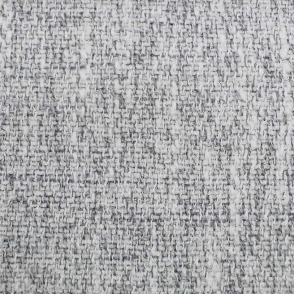 Okrągłe podwójne łóżko pokryte tkaniną Made in Italy - Rello Viadurini