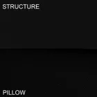 Okrągłe podwójne łóżko pokryte skórą ekologiczną Made in Italy - Vesio Viadurini