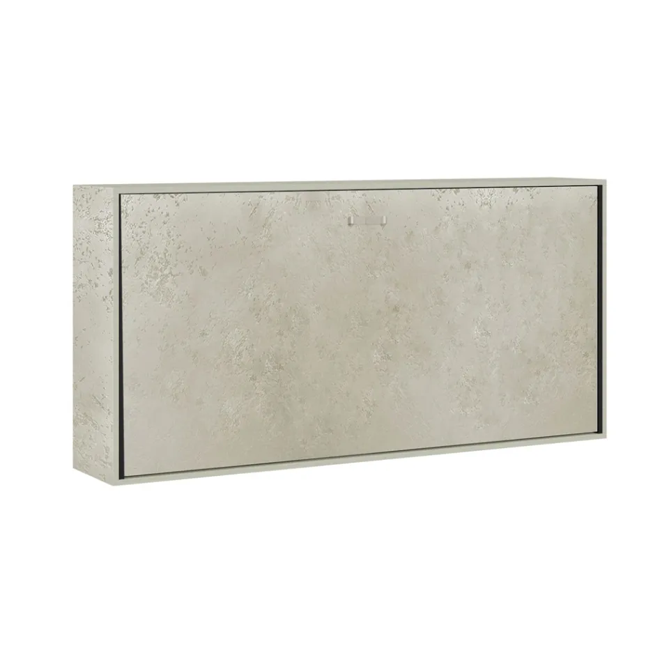 Poziome składane łóżko pojedyncze Made in Italy - Collaborative Viadurini