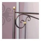 Łóżko pojedyncze w kute Auriga Viadurini