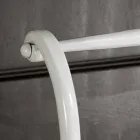 łóżko z kutego żelaza pełnego Amanda wykonane, wykonane we Włoszech Viadurini