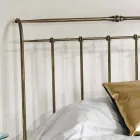 Duże łóżko z kutego żelaza pełne Kelly made in Italy Viadurini