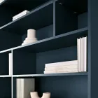 Designerski regał ścienny z melaminy w różnych kolorach Wyprodukowano we Włoszech - Kea Viadurini