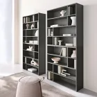 Designerski regał ścienny z melaminy w różnych kolorach Wyprodukowano we Włoszech - Kea Viadurini