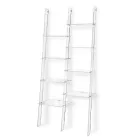Regał ścienny z przezroczystej pleksi do 4 elementów - Trezza Viadurini