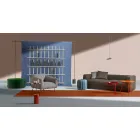 Regał ścienny Shabby Chic z drewna jesionowego designu - Babele Viadurini