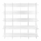 Wolnostojący regał / nowoczesny design naścienny Pam transparentny Viadurini