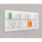 Biblioteka do Hang Skyline 186x86 Mabele Viadurini