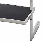 Ścienny i stalowy regał w stylu 60x180x44cm Tafre Viadurini