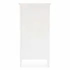 Klasyczny drewniany regał podłogowy z metalowymi uchwytami Homemotion - Spina Viadurini