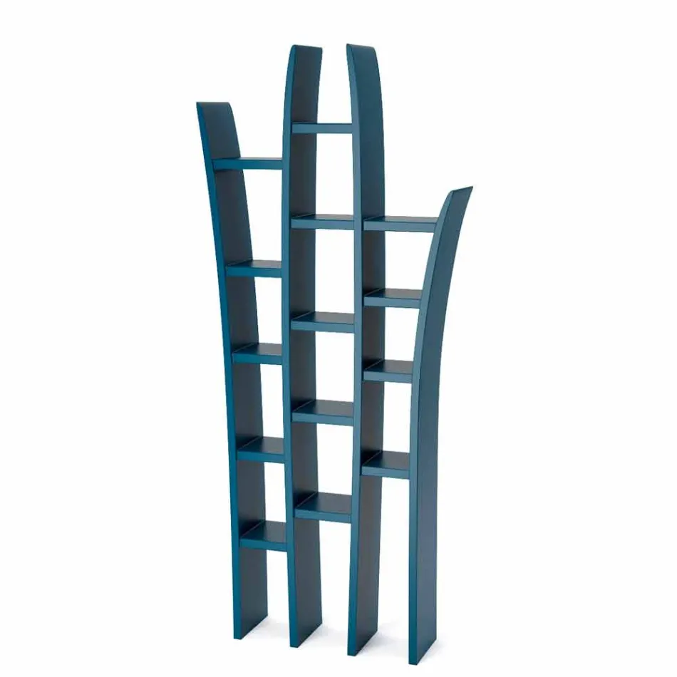 Biblioteka podłoga nowoczesny design Herba Made in Italy Viadurini