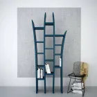 Biblioteka podłoga nowoczesny design Herba Made in Italy Viadurini