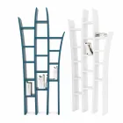 Biblioteka podłoga nowoczesny design Herba Made in Italy Viadurini