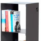 Czarny, czerwony, biały lub szary żelazny regał podłogowy wykonany we Włoszech - Pls Viadurini