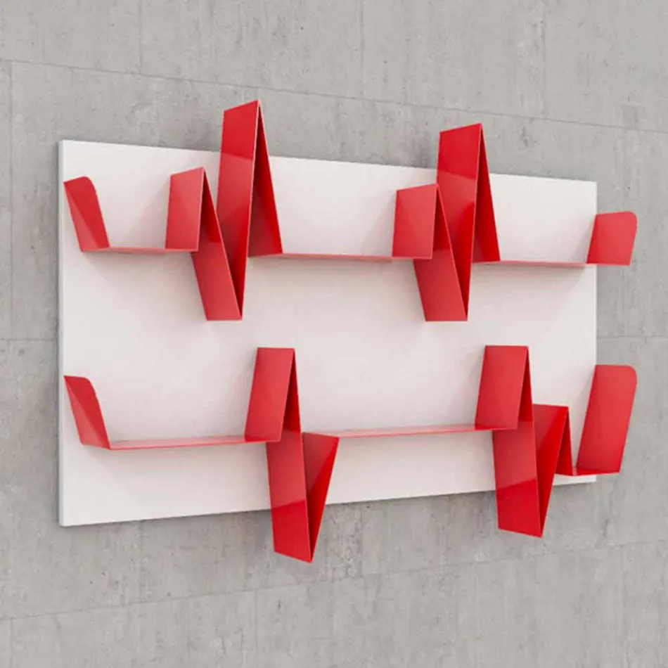 Biblioteka projektu Battikuore 130x87 (2 półki) Mabele Viadurini