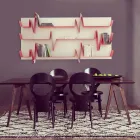 Biblioteka projektu Battikuore 186x101 (3 półki) Mabele Viadurini